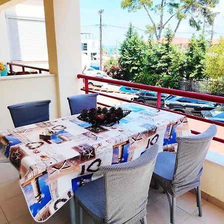 Sea View Maisonette In Chanioti, 40m From The Chaniotis